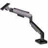 Thermaltake GEA-MSR-SMSBLK-01 monitora stiprinājuma statīvs 124,5 cm 49 collas galds melns pelēks