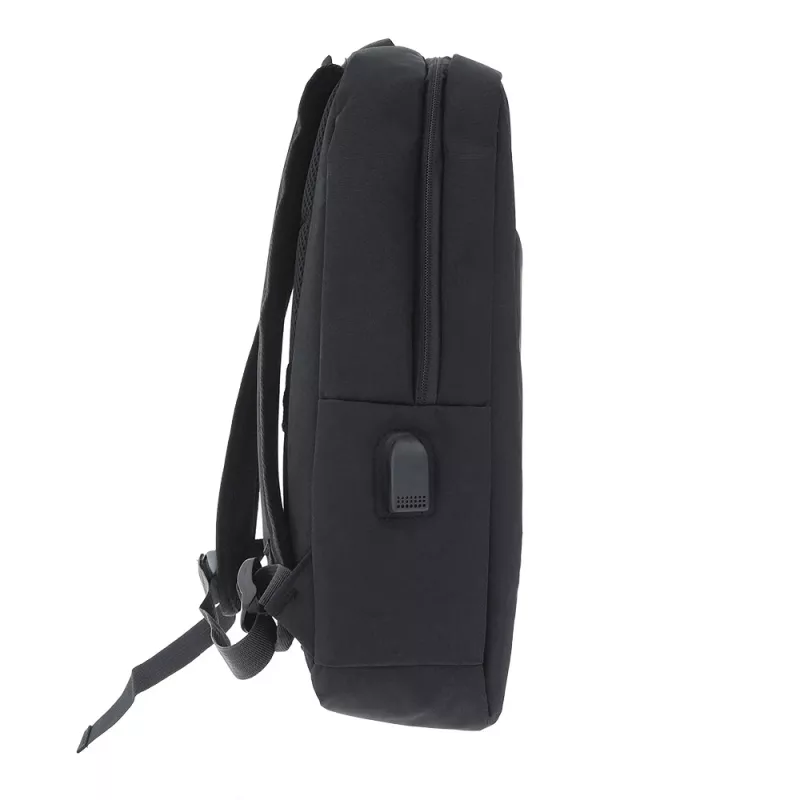 Mugursoma Tellur Nomad 15,6 collu ar USB pieslēgvietu, melna