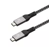 USB-C uz USB-C kabelis GEMBIRD CCBP-USB4-CMCM240 1,5 m, USB4 Gen 3x2, 40 Gbit/s, 240 W, melns