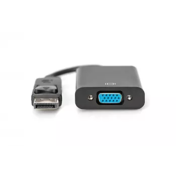 Assmann DisplayPort adaptera kabelis. DP - HD15 M/F. 0,15 m, ar fiksatoru. DP 1.1 saderīgs. UL. bl. bez ekranējuma. 32AWG (AK-340410-001-S)