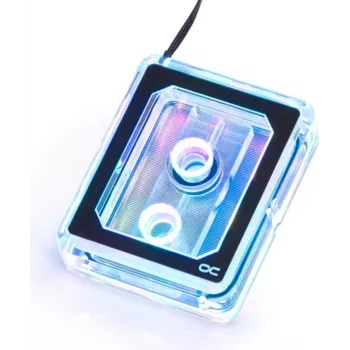 Alphacool 12981 - ūdens bloks - akrils - varš - balts - LGA 2011-v3 (Socket R) - LGA 2066 - LGA3647-0 (Socket P0) - Socket SP3 - Socket TR4 - Socket sTRX4 - 79 mm - 63,8 mm (129