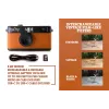 Bezdispleja digitālā kamera Camp Snap CS-V105-BR-JP — brūna kompakta kamera bez displeja