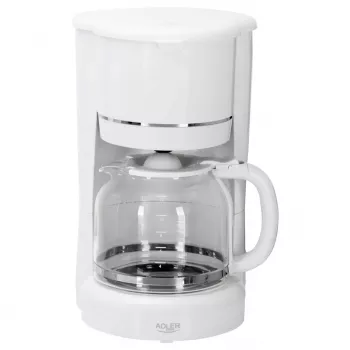 Adler AD 4383w Pilienu kafijas automāts maltai kafijai 1,5 L balts