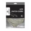 Tīkla kabelis Gembird PP6U-20M Cat6 U/UTP 20 m RJ-45 pelēks