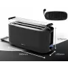 Clatronic TA 3802 4 šķēles 1400 W melns