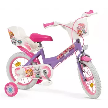 Bērnu velosipēds 14 Paw Patrol Purple 1480 Girl TOIMSA