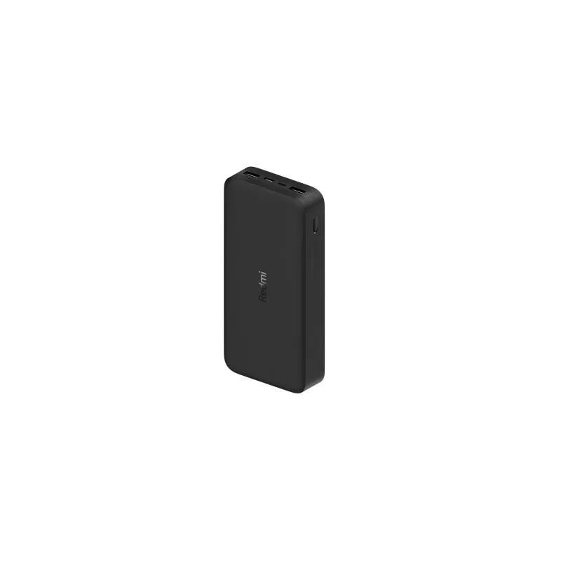 Xiaomi Mi 20000mAh Redmi Power Bank: 2 USB-A porti, ātra uzlāde divām ierīcēm vienlaikus, divi Micro-USB/USB-C ievades porti, pārnēsājams lādētājs mobilajām ierīcēm