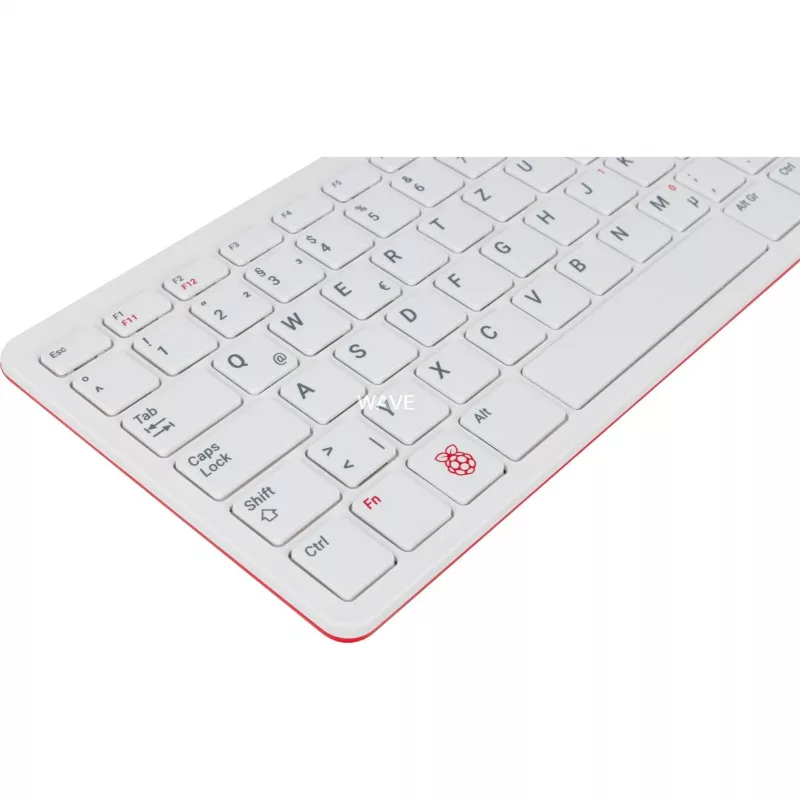 Vadu USB tastatūra Raspberry PI tastatūra DE RB-TASTA01W — USB savienojums, vācu izkārtojums