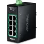 TRENDnet 8 portu industriālais Gigabit PoE+ DIN-sliedes mini slēdzis (TI-PGLC80)