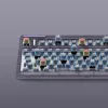 IQUNIX F97 Lavandin bezvadu spēļu tastatūra, RGB, MX Red slēdži, US