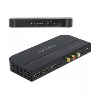 HDMI slēdzis DeLOCK 3 x HDMI ieeja uz 1 x HDMI izeja 4K 60 Hz