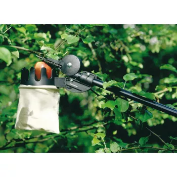 Fiskars augļu novācējs, garums 290 mm, melns/baltss, stiklašķiedras pastiprināta plastmasa un kokvilna (110970)