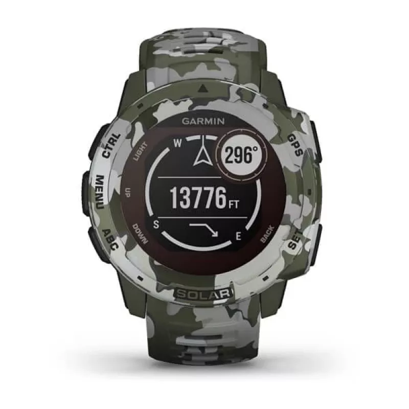 GPS pulkstenis Garmin Instinct Solar Camo Edition Camouflage