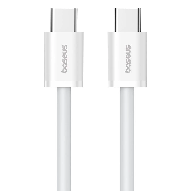 Baseus Superior USB-C uz USB-C datu kabelis 2 m 30 W Balts