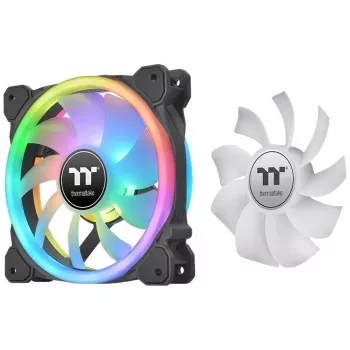 Thermaltake SWAFAN 14 RGB ventilators, 14 cm, melns, 500–2000 RPM