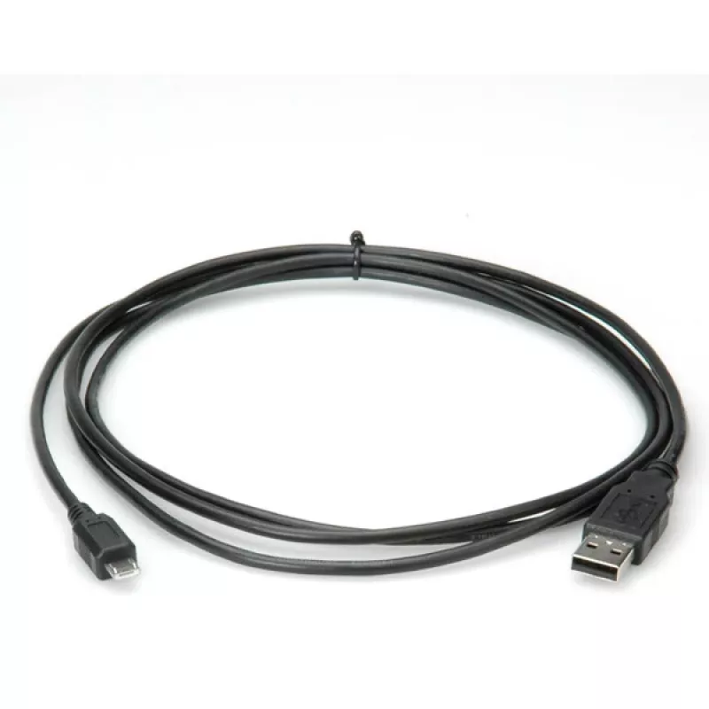 USB 2.0 kabelis ROLINE 11.02.8755 3.0 m A tēvs - Micro USB B tēvs