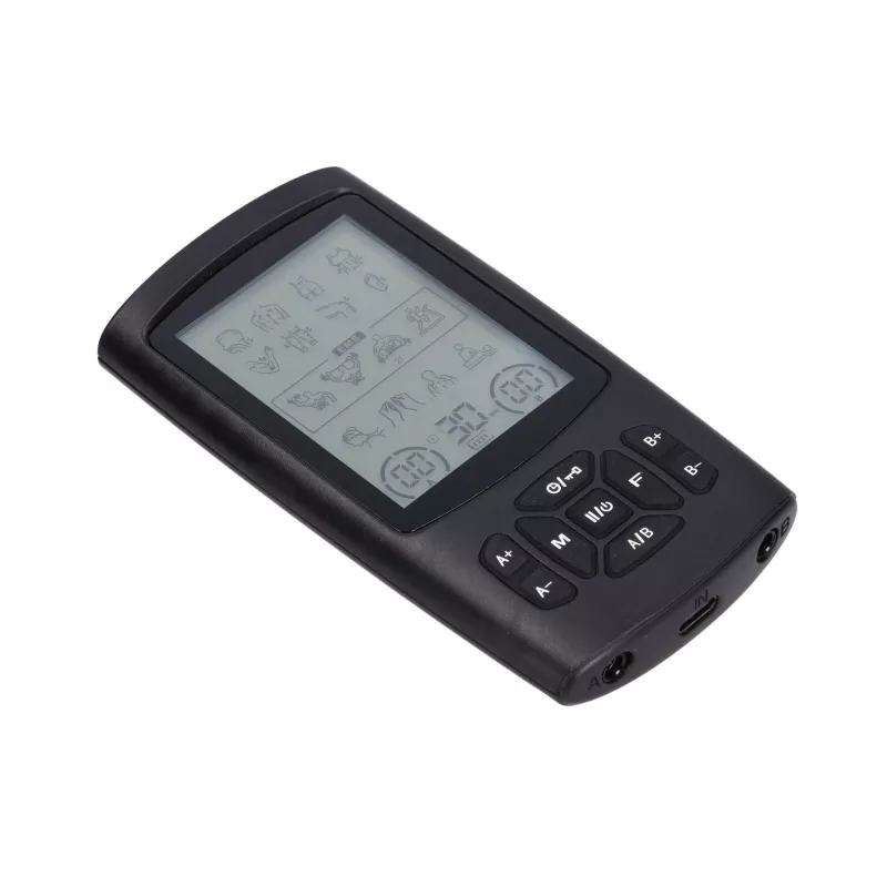 TENS/EMS elektrostimulators Extralink Vital+ Essential — 2 režīmi, 20 intensitātes līmeņi