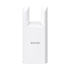 Tīkla retranslators TENDA T10 2.4 GHz Wi‑Fi 4, 300 Mbps, 2 ārējās antenas, 1x RJ-45, balts