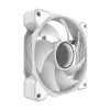 Darkflash DR08 dzesēšanas ventilators (balts) — korpusa/procesora ventilators, modelis DR08 balta, viens 120 mm ventilators