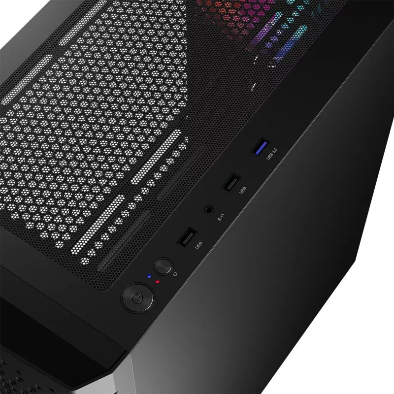 Logic ARAMIS ARGB MINIDI USB 3.0 korpuss melns