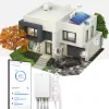Enerģijas skaitītājs AEOTEC AEOEZWA046C3A60 — trīs skavu 60A ar Z-Wave vienfāzes vai trīsfāžu uzraudzībai