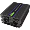 Jaudas pārveidotājs QOLTEC Monolith 3000 MS Wave, 12V→230V, 1500/3000W, ar USB