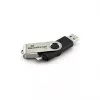 MediaRange MR932 - USB zibatmiņas disks - 32 GB - USB2.0 / micro USB - melns/sudrabains (MR932-2)