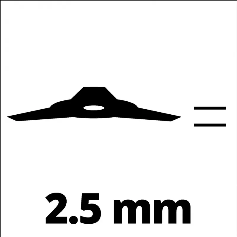 Krūmu griezēja asmens Einhell 3405082