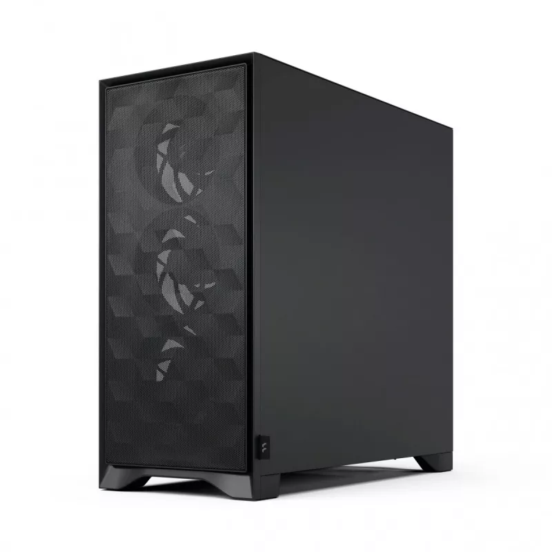 PC korpuss Fractal Design Pop 2 Air Melns TG Midi Tower — ATX, 3x 120 mm priekšējie ventilatori, atbalsta 2,5 collu un 3,5 collu diskus