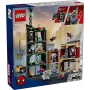 Konstrukciju rotaļlieta LEGO Marvel komplekts 76324 Zirnekļcilvēks pret Oscorp, 808 detaļas, 8 minifigūras, vecumam no 10 gadiem