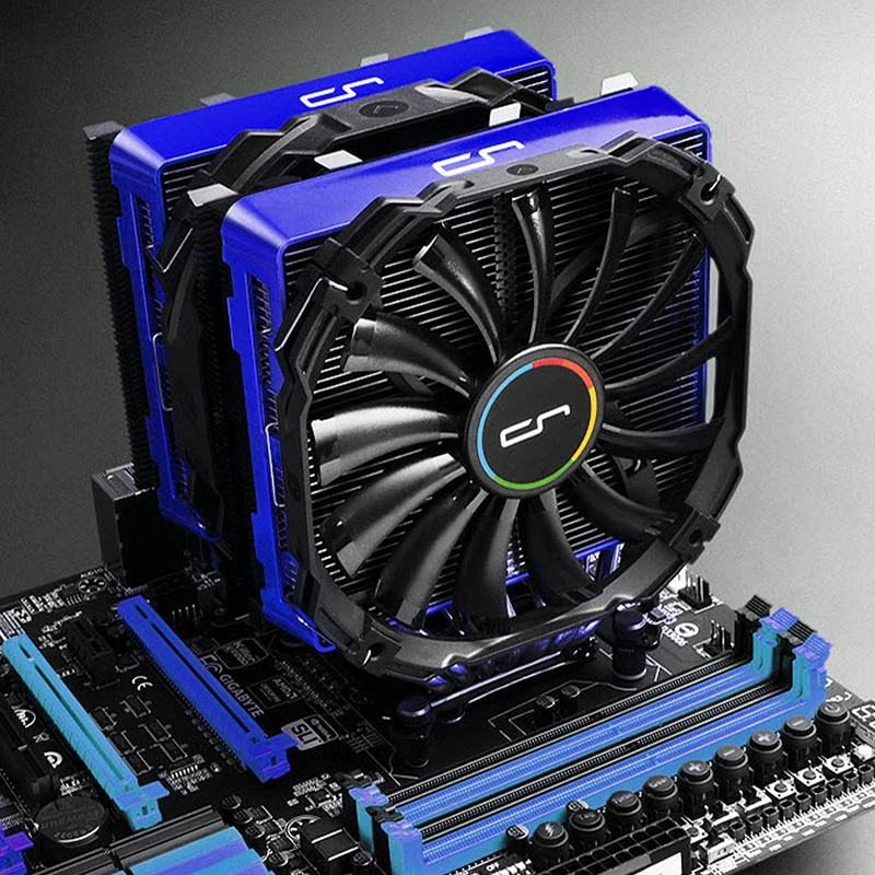 Datoru dzesēšanas sistēmas daļa Cryorig CR-CCI — ABS zils aksesuārs R1 Universal / R1 Ultimate (140×23×131 mm)