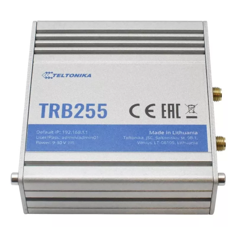 Teltonika TRB255000000 Vārteja/kontrolieris 10/100 Mbit/s