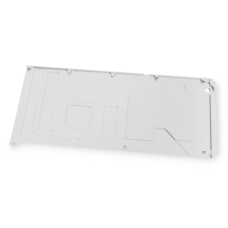 Aizmugurējā plāksne EK Water Blocks Quantum Vector FTW3 RTX 3070 Ti niķeļa sudraba