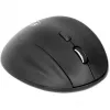 Manhattan Ergonomic Wireless pele, Right Handed, Adjustable 800/1200/1600dpi, 2.4Ghz (up to 10m), Six Button with Scroll Wheel, Combo USB=A and USB-C receiver, Melns, AA baterija (included), Three Year Warranty