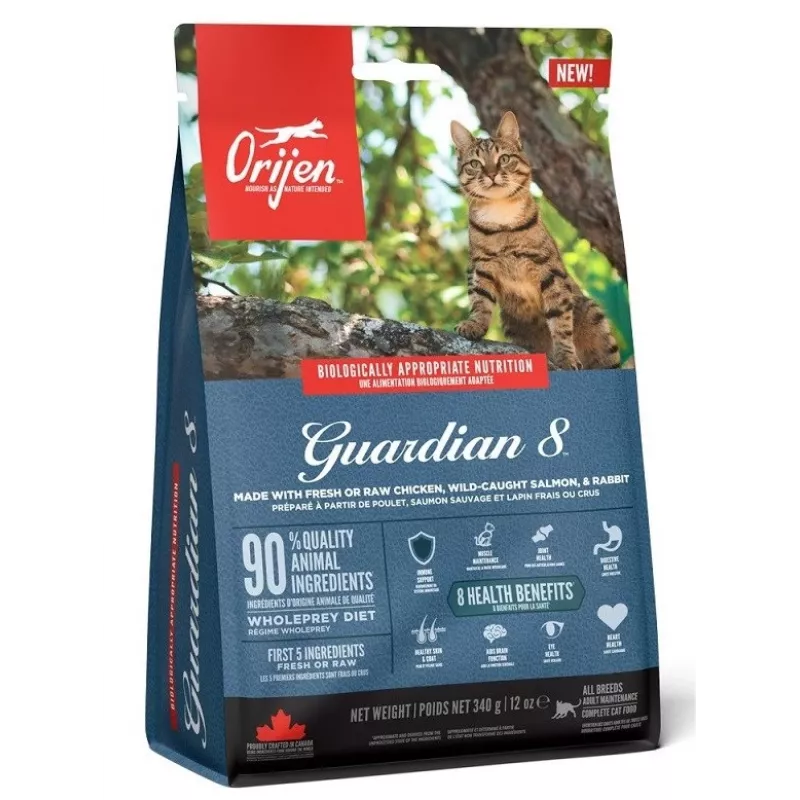 ORIJEN Guardian 8 - sausā kaķu barība - 340 g