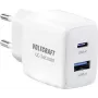 VOLTCRAFT VC-13082880 USB lādētājs iekštelpām, izejas strāva (maks.) 2,08 A, 2 x USB, USB-C® ligzda (Power Delivery) (VC-13082880)