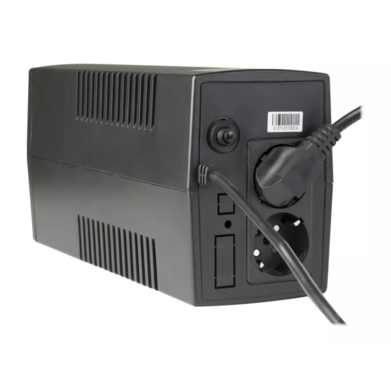 Gembird EG-UPS-B650 nepārtrauktās barošanas avots (UPS) Line-Interactive 0,65 kVA 390 W
