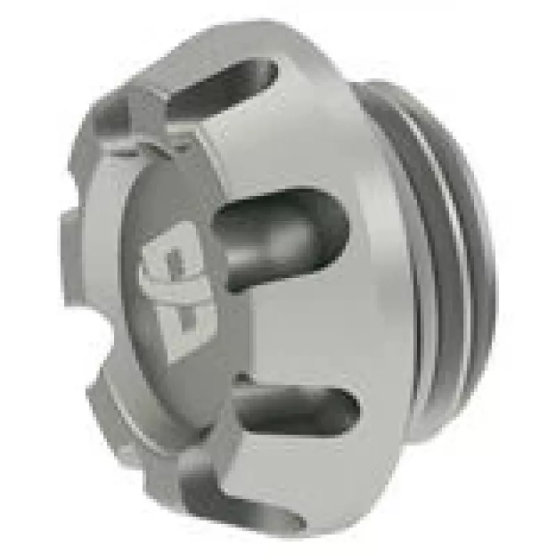 Barrow Kepler Plug G1/4 collu THODT-V1 - WS Silver — porta aizbāznis, G1/4 collu vītne, sudraba apdare