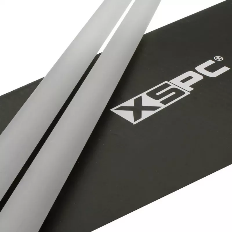 XSPC PETG caurule 14/10mm 2 gab. iepakojumā - 500mm, satīna balta