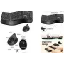 LogiLink ID0211 tastatūra ar peli RF Wireless QWERTZ German Melns (ID0211)