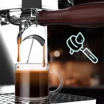 Baristeo Intima Siebträgermaschine (sudrabs/nerūsējošais tērauds, termobloks)