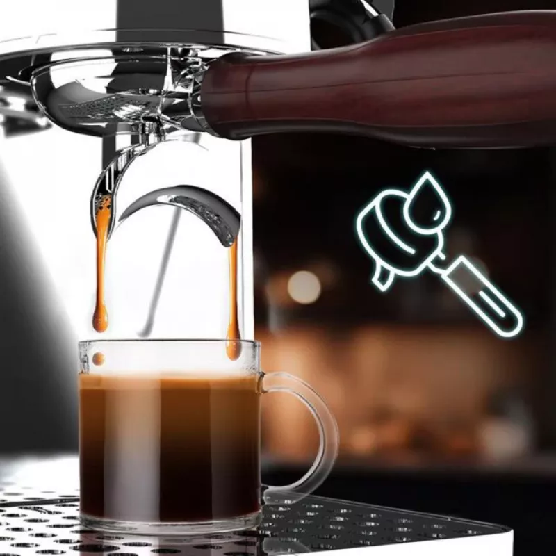 Baristeo Intima Siebträgermaschine (sudrabs/nerūsējošais tērauds, termobloks)