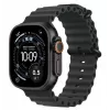 Viedpulkstenis Apple Watch Ultra 3 GPS + Cellular 49mm Melns Titāna Korpuss Melna Okeāna Siksniņa