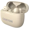Canyon CNS-TWS10BG Bezvadu austiņas un mikrofons True Wireless Stereo (TWS) Iekšauss zvaniem/mūzikai/sportam/ikdienas lietošanai USB Type-C Bluetooth Bēšs (CNS-TWS10BG)