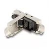 DELOCK RJ45 spraudnis, montējams uz lauka, Cat.6A ar kabeļa blīvslēgu un putekļu vāciņu