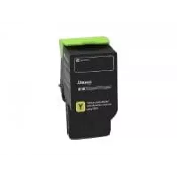 Lexmark 78C20Y0 tonera kasetne 1 gab. Oriģināla dzeltena