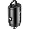 Auto lādētājs YENKEE CAR 01 Power Delivery 30W 2×USB-C