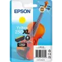Epson 250XL Violin Claria Photo HD oriģināla augstas (XL) ražības dzeltena tintes kasetne, 1 gab., 8.9 ml