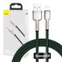 USB-A uz Lightning kabelis Baseus 1 m, zaļš