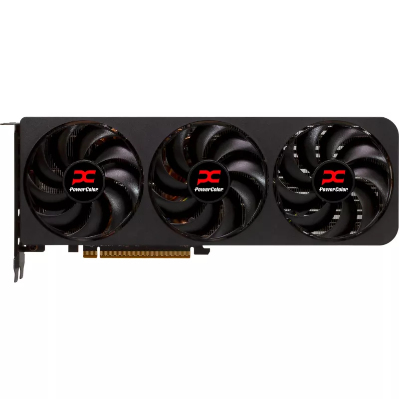 Grafikas karte JaudaKrāsa Radeon RX 9070 XT 16 GB GDDR6, PCIe x16 5.0, 256-bit, 289 mm, 3 ventilatori